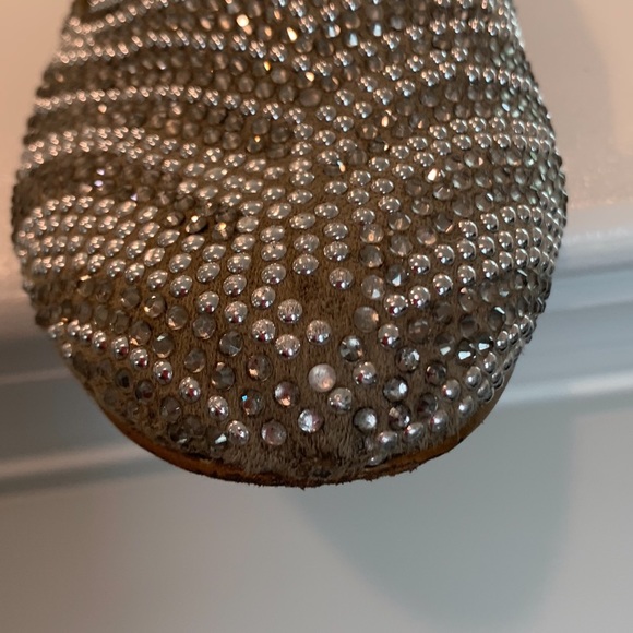 Steve Madden Silver Embellished Shoes - Picture 5 of 9